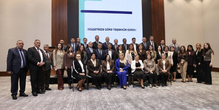 “Gender məsələləri üzrə məsul şəxslərin fəaliyyətinin təkmilləşdirilməsi və effektiv koordinasiya” mövzusunda təlim keçirilib